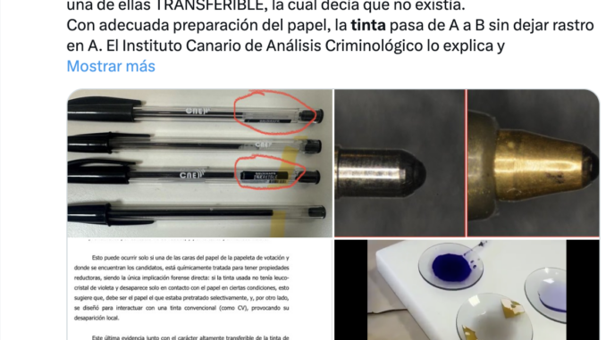 Tweets del prófugo ex-presidente de Ecuador.